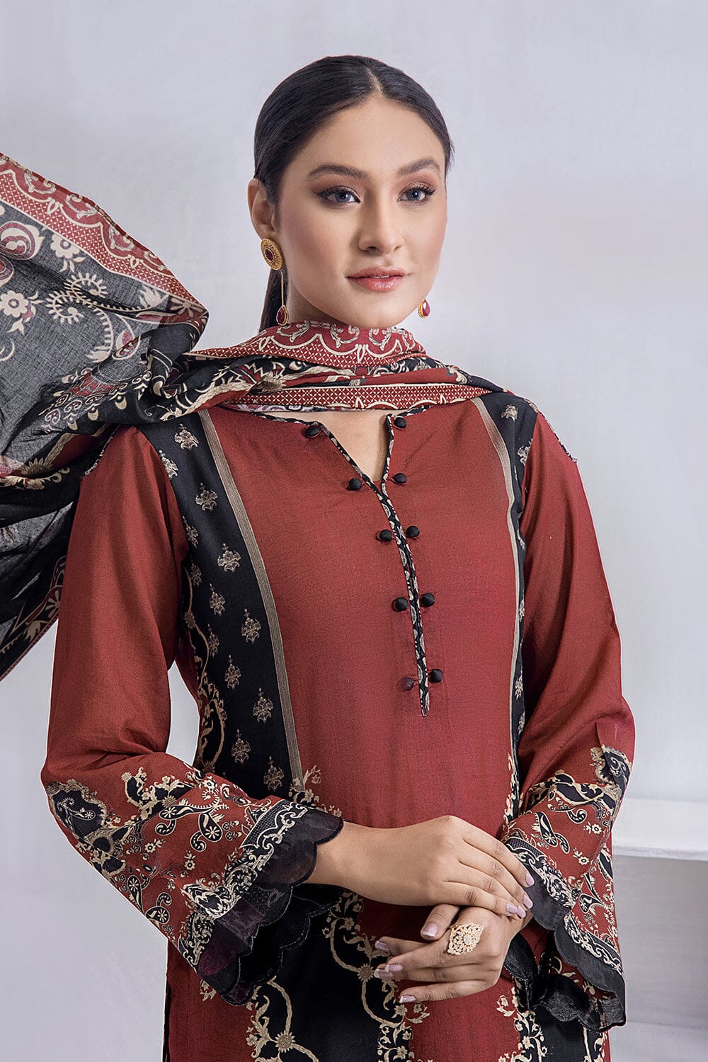 SHIRT & DUPATTA RKL-1730 KHAS STORES 