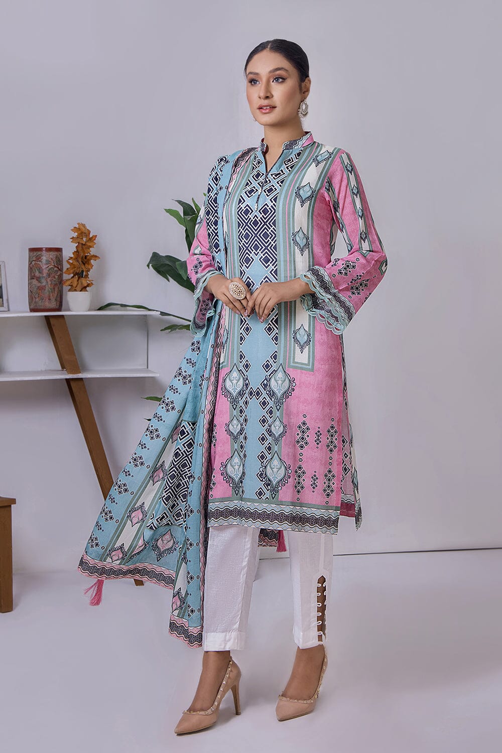 SHIRT & DUPATTA RKL-1732 KHAS STORES 